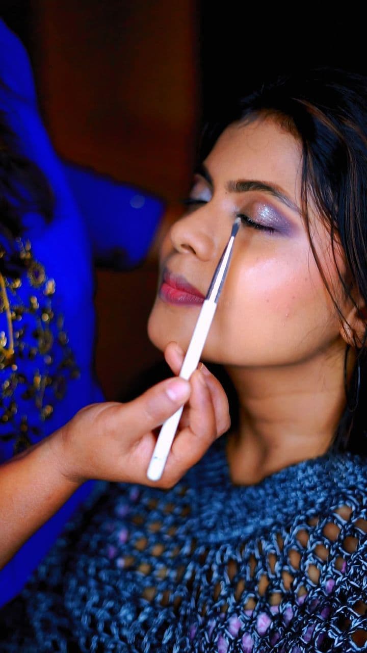 Bridal Innovation legacy portfolio look 28, showing Kerala bridal makeup, hair styling, saree, jewellery, or ceremony details.