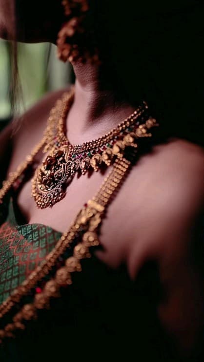 Bridal Innovation legacy portfolio look 49, showing Kerala bridal makeup, hair styling, saree, jewellery, or ceremony details.