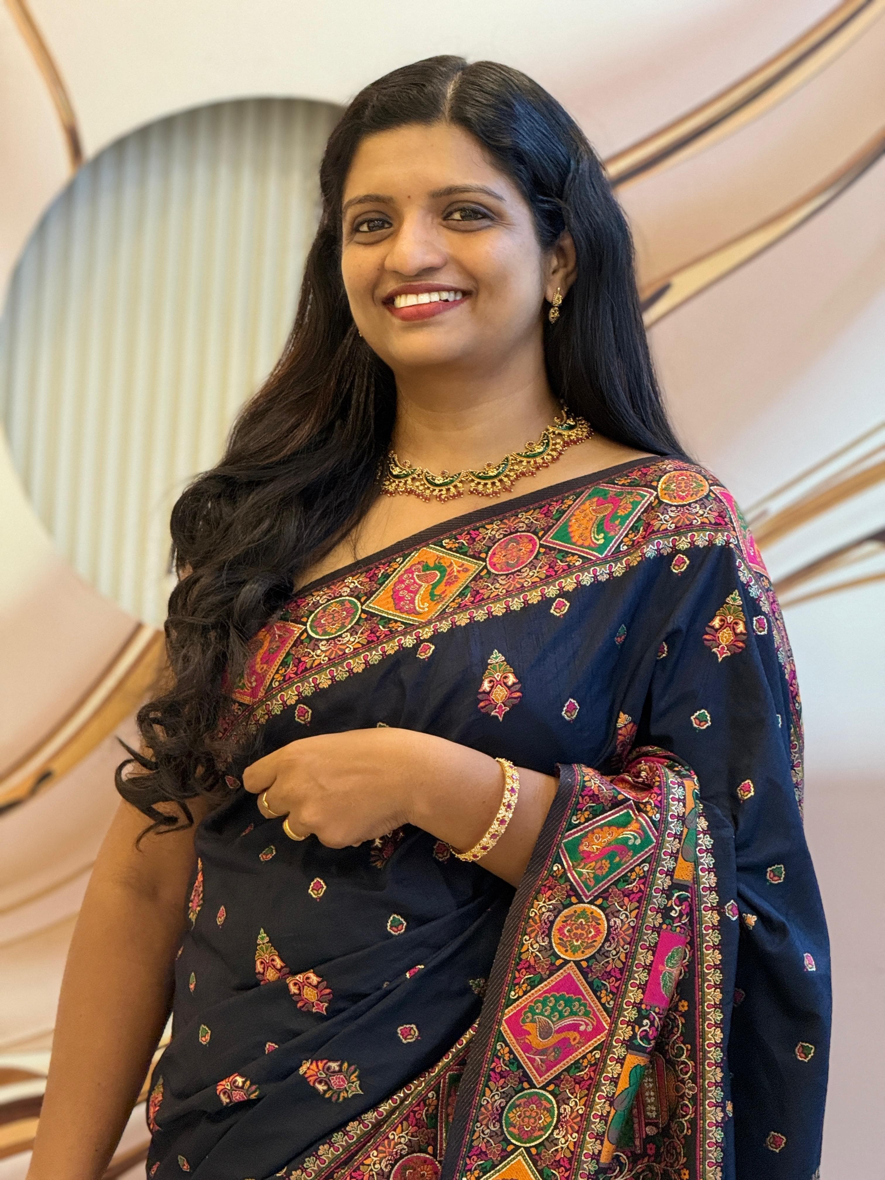 Remya Shiji, bridal artist at Bridal Innovation Beauty Parlour.